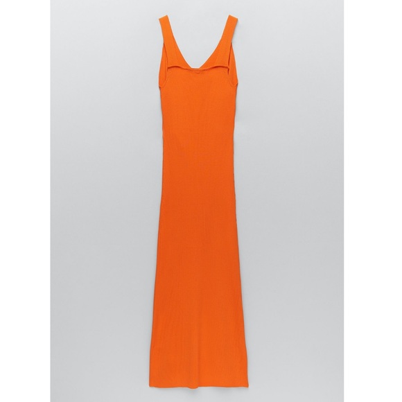 NWT Zara Limited Edition Cut Out Knit Dress - Picture 8 of 16